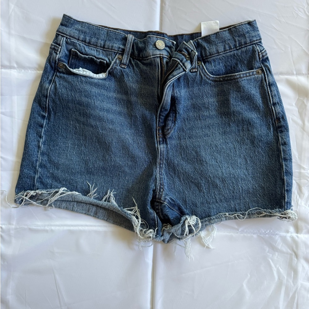Banana Republic Medium Blue Jean Girlfriend Shorts